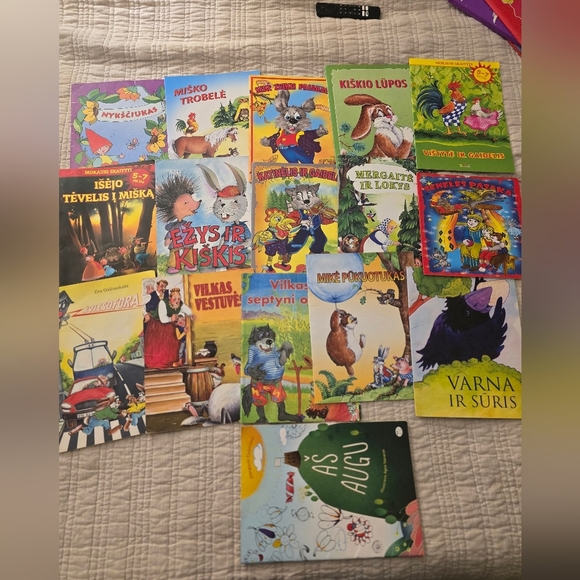 Lithuanian books lot bundle - Picture 1 of 5